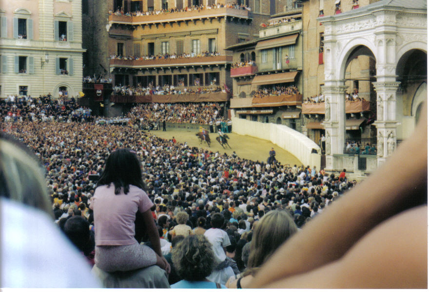 Siena Palio - Medieval horse race
